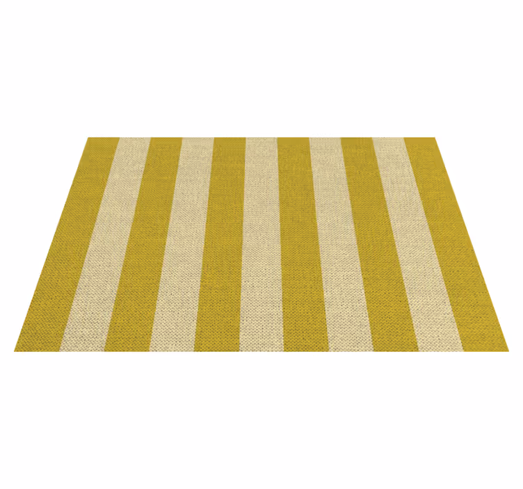 Moderne placemat met gedurfde strepen - TenStickers