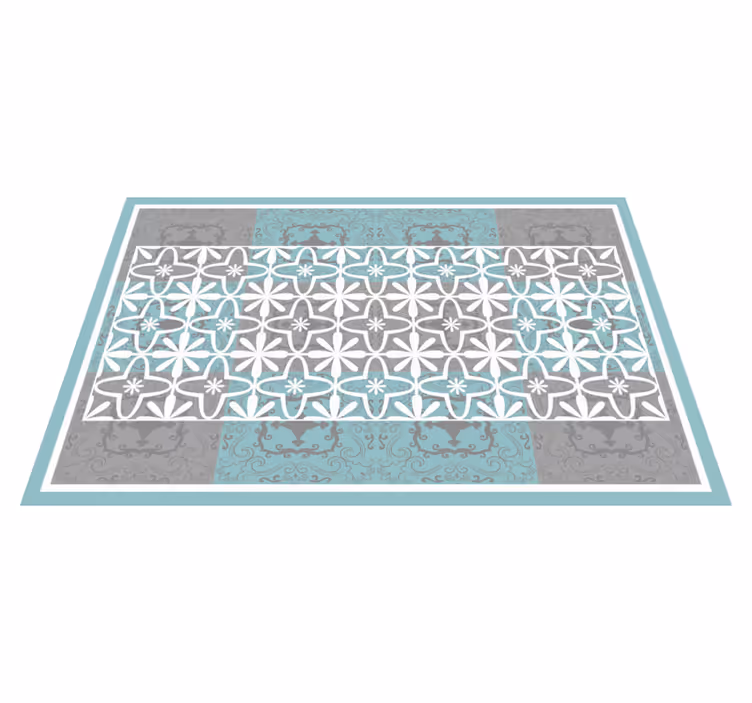 Houten placemat met chique botanisch motief - TenStickers