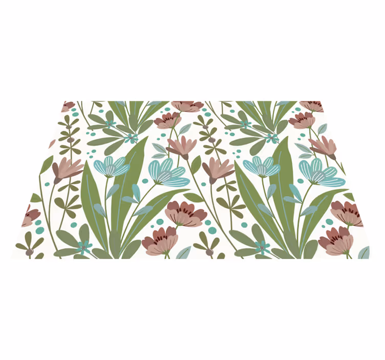 Originele placemat botanische bladprint - TenStickers