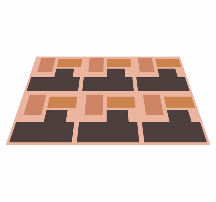 Moderne placema abstract geometrische indeling - TenStickers