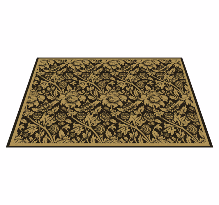 Elegante placemat botanische elegantie - TenStickers