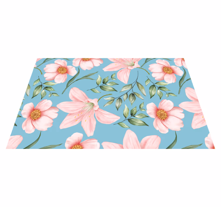 Placemat bloemen romantische vintage stijl - TenStickers