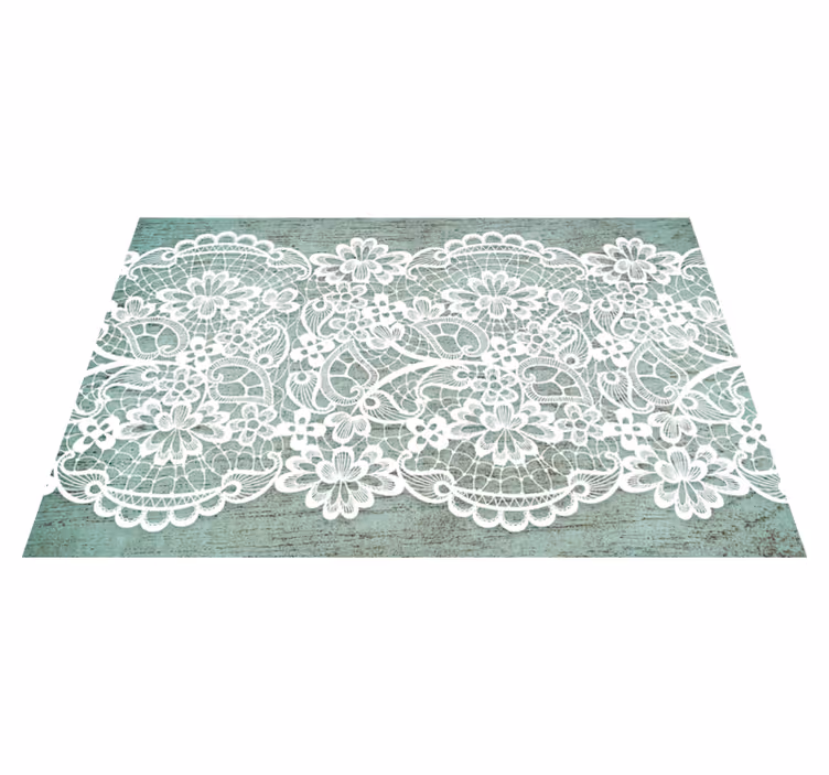 Elegante Belgisch kant placemat - TenStickers
