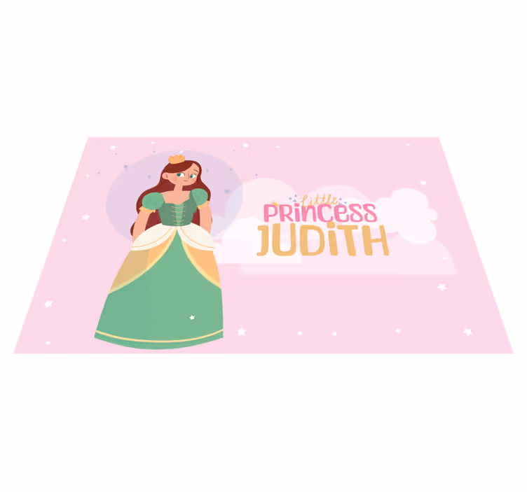 De Kleine prinses Placemat met naam - TenStickers
