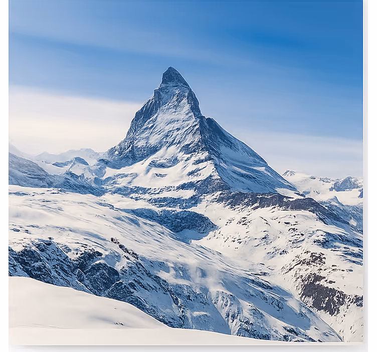 Matterhorn, zwitserland foto behang bergen - TenStickers