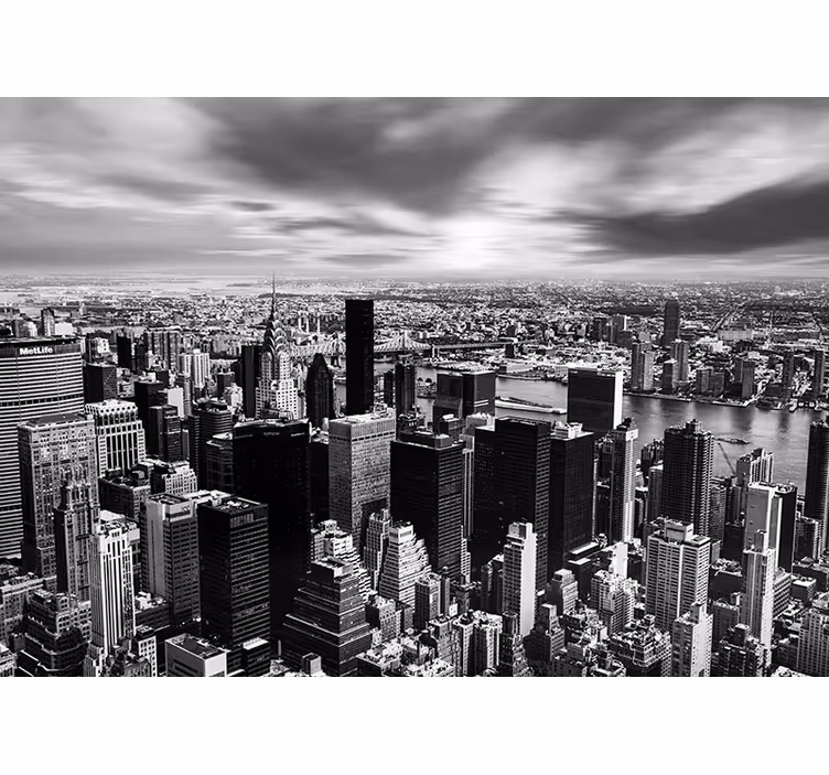 Fotobehang stad oud New York - TenStickers