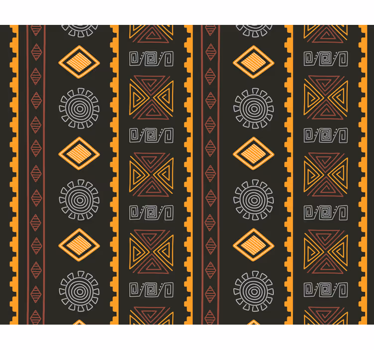 Fotobehang afrikaanse stijl zuid-afrikaanse tribal - TenStickers