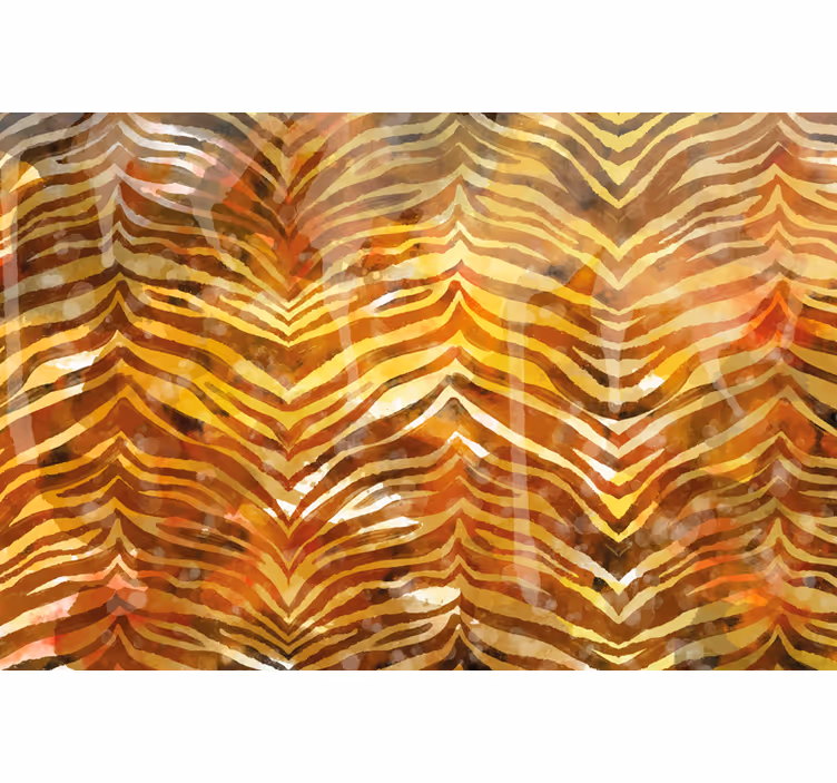 Fotobehang afrikaanse stijl zebra aqua textuur - TenStickers