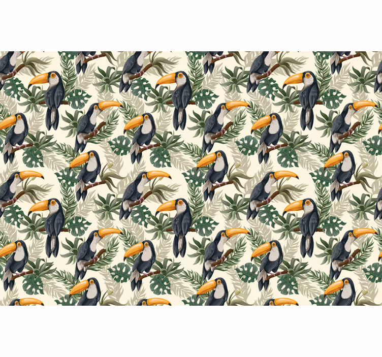 Foto behang jungle natuurdecoratie - TenStickers