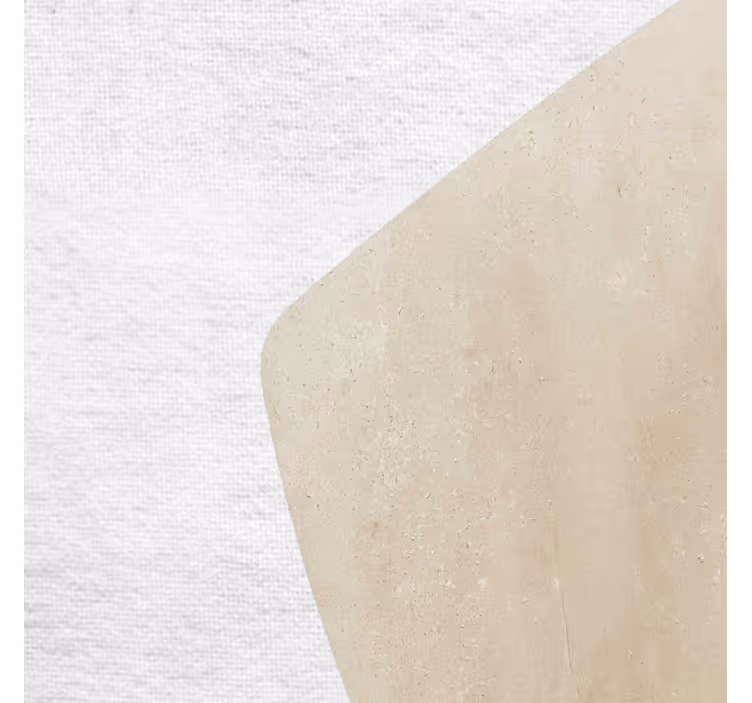 Fotobehang beige minimalistisch schilderij - TenStickers
