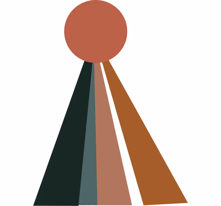 Fotobehang wit abstracte zonnestraal - TenStickers