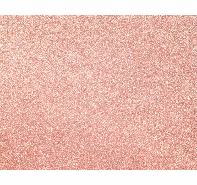 Foto behang hal roze glitter vallende muismat - TenStickers