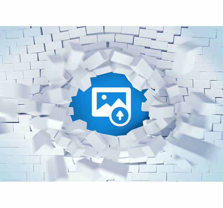 Trompe-l'oeil 3d fotobehang - TenStickers