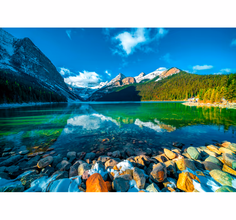 Fotobehang bergen Tatry gebergte - TenStickers
