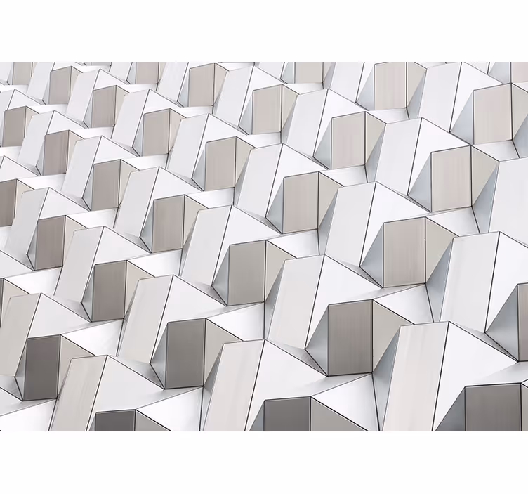 Geometrisch gestructureerd oppervlak fotobehang lijnen - TenStickers