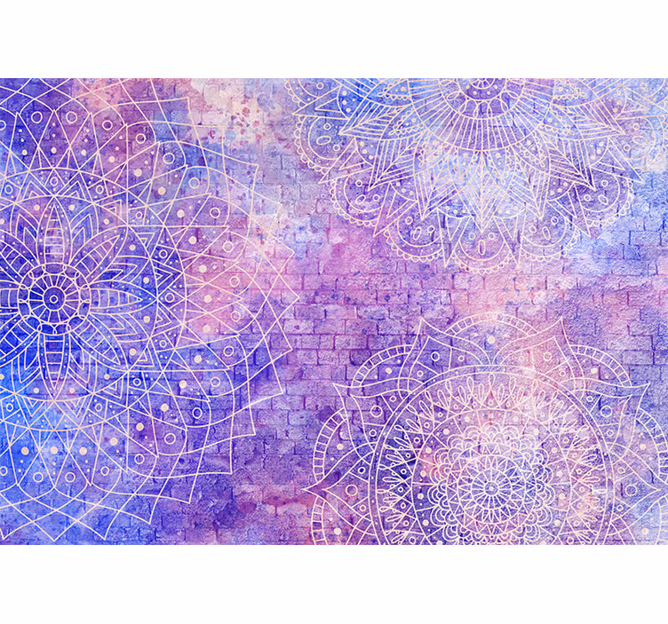 Fotobehang mandala complexe mandala patronen - TenStickers