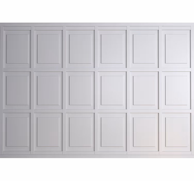 Fotobehang bakstenen elegant paneelontwerp - TenStickers