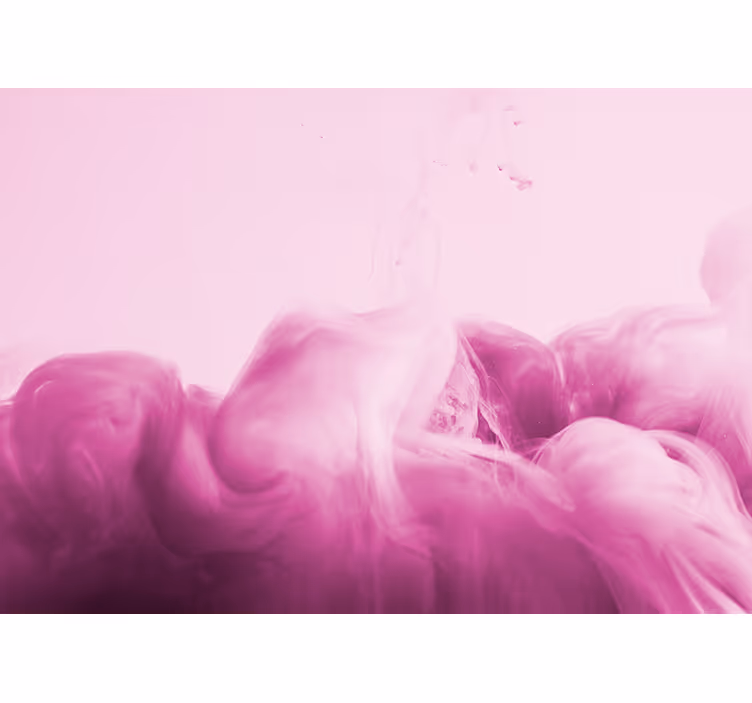Abstract fotobehang roze rookstroming - TenStickers