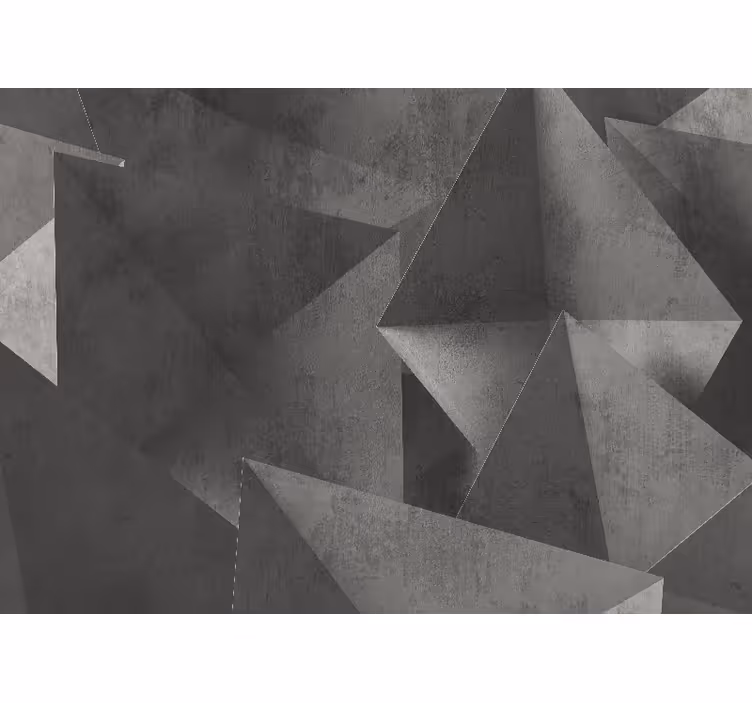 Abstract fotobehang geometrisch vormenpatroon - TenStickers