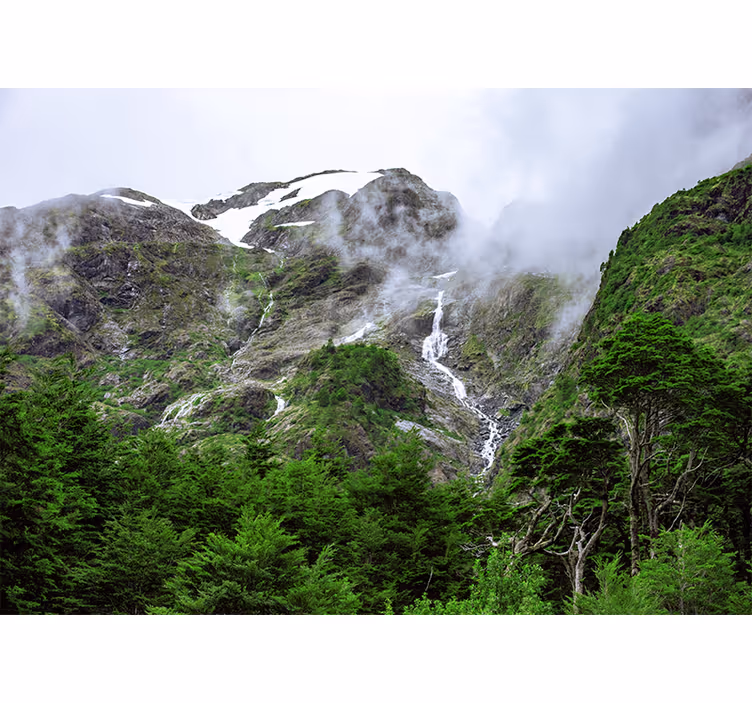 Fotobehang landschap grand mountain uitzicht - TenStickers