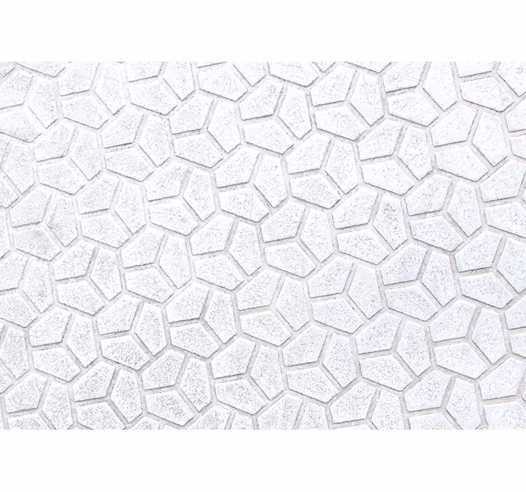 Fotobehang ander print hexagonaal patroon textuur - TenStickers