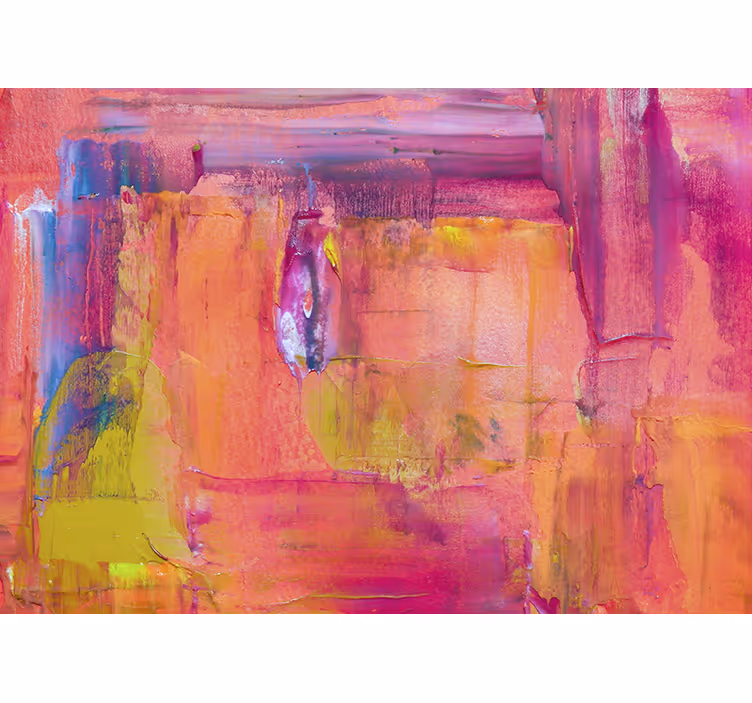 Abstract fotobehang levendige kleurexplosie - TenStickers