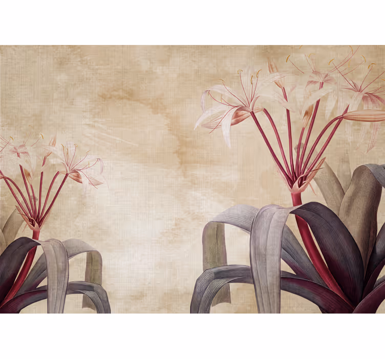 Fotobehang bloemen elegant bloemenarrangement - TenStickers