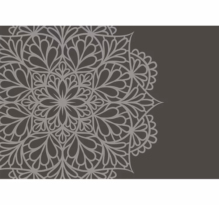 Fotobehang mandala elegant mandala patroon - TenStickers
