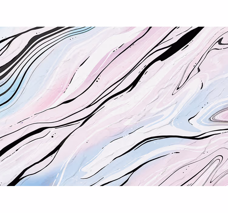 Abstract fotobehang stromend marmerpatroon - TenStickers