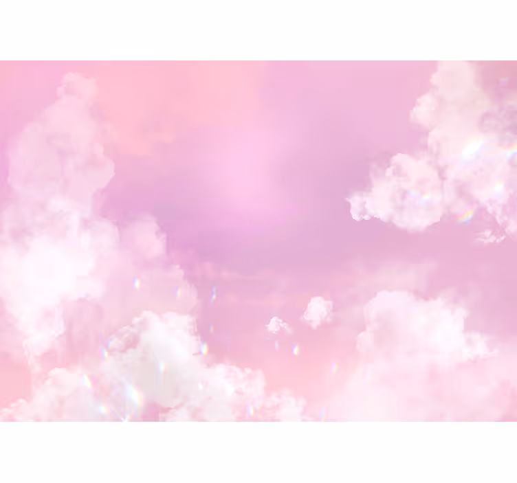 Fotobehang lucht dromerige wolkenlucht - TenStickers