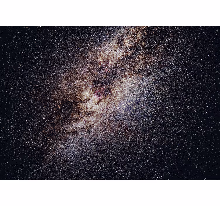 Foto behang ruimte sterrenhemel galaxy - TenStickers