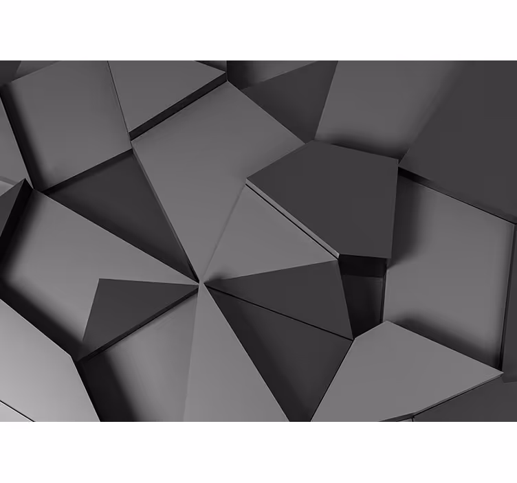 Geometrisch patroonoppervlak fotobehang lijnen - TenStickers