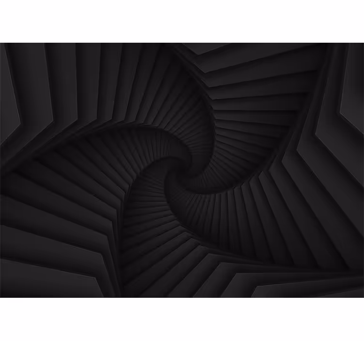 Abstract fotobehang intricate spiral vorm - TenStickers