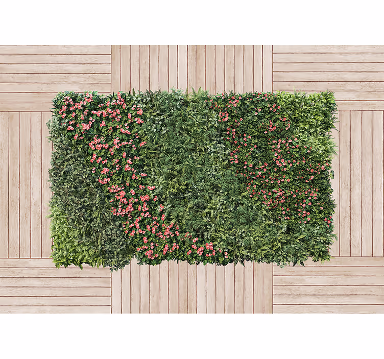 Fotobehang grote verticale tuin - TenStickers