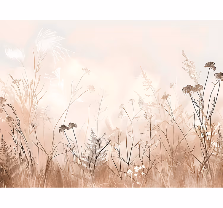 Wild natuur patroon fotobehang  - TenStickers