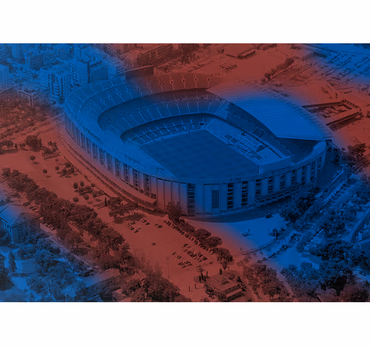 Voetbalstadion van barcelona fotobehang steden en landen - TenStickers