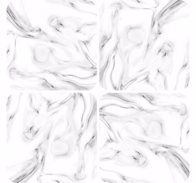 Onderzetters marmer swirl patroon - TenStickers