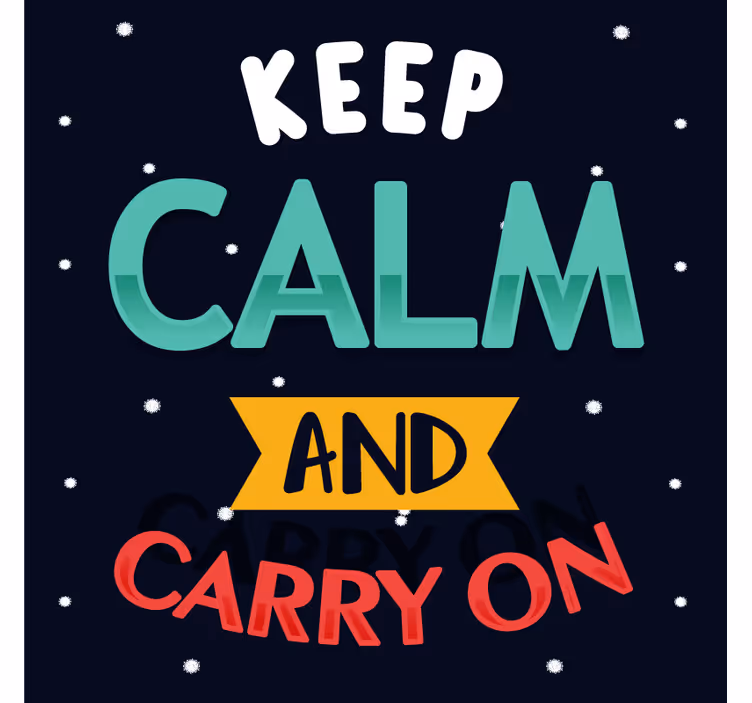 Citaat onderzetters motivational phrase typografie - TenStickers