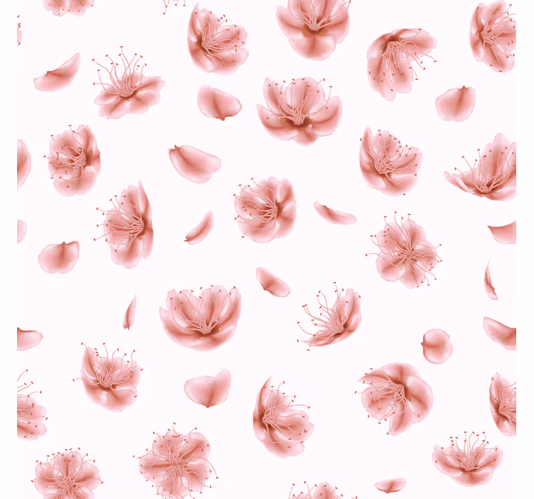 Moderne onderzetters bloemendessin - TenStickers