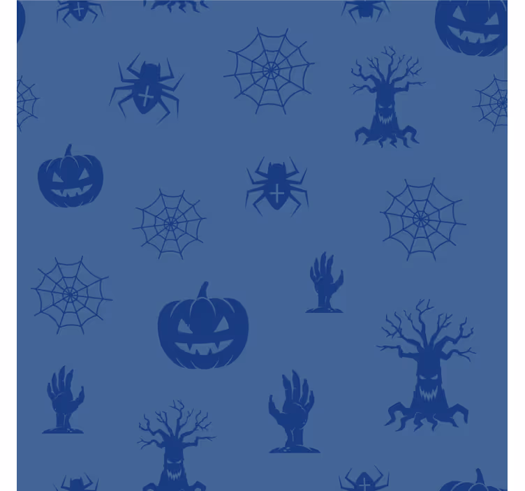 Halloween onderzetters spookachtige schaduwpatroon - TenStickers