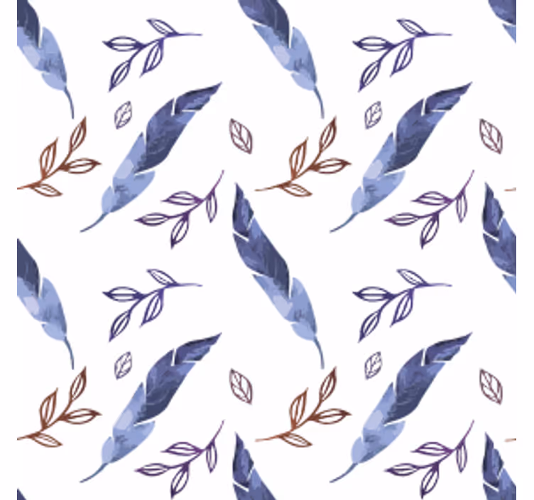 Onderzetters foliage aquarel patronen - TenStickers