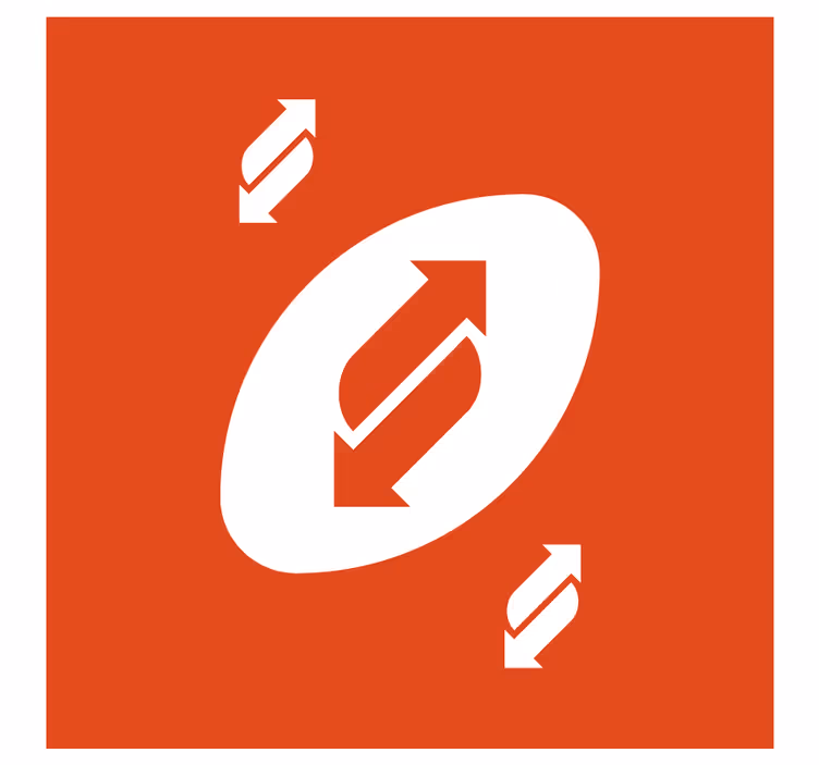 Vintage onderzetters cirkelpijlsymbool - TenStickers