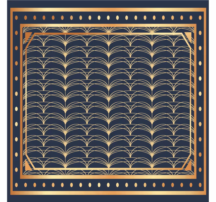 Onderzetters elegant geometrisch patroon - TenStickers