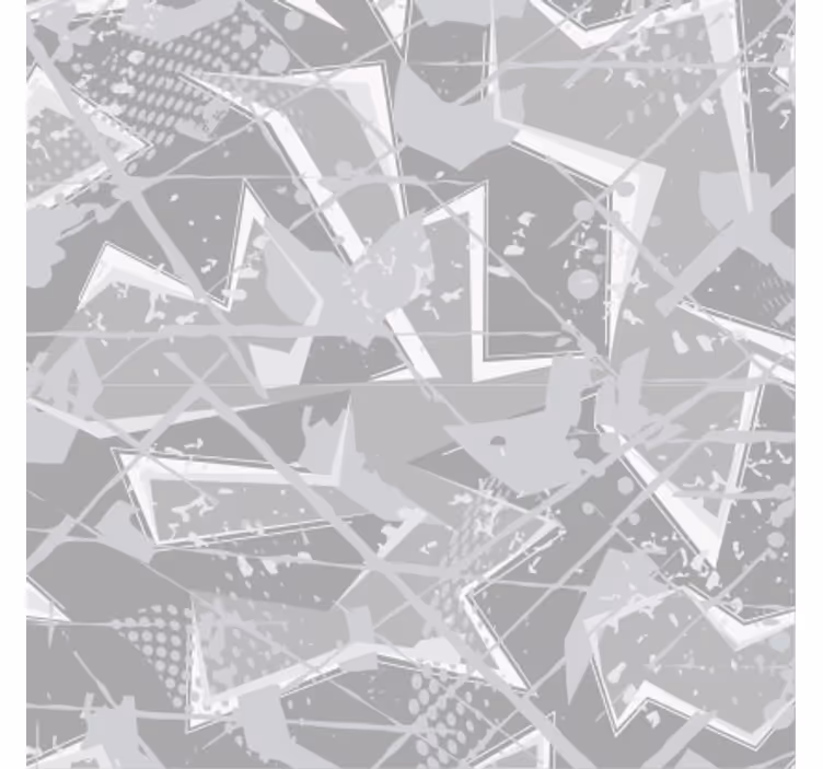 Onderzetters abstract geometrisch motief - TenStickers