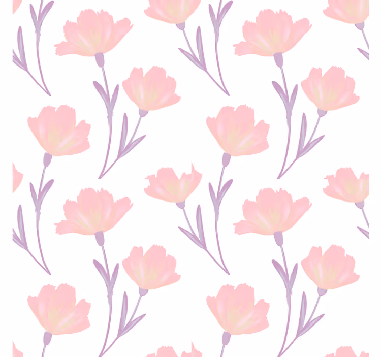 Onderzetters bloemmotief print - TenStickers
