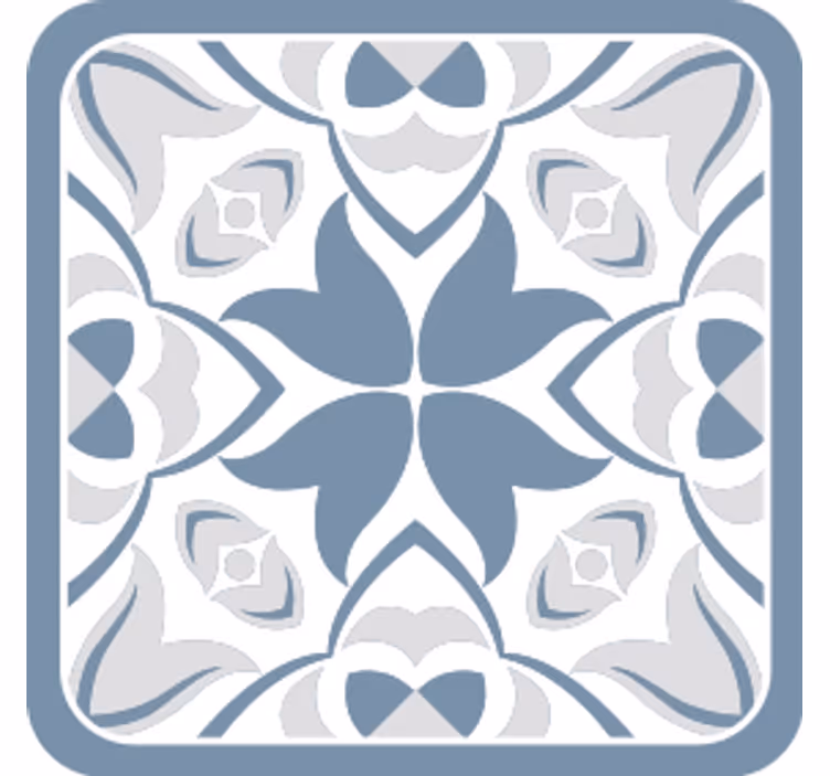 Onderzetters elegant bloemconcept - TenStickers