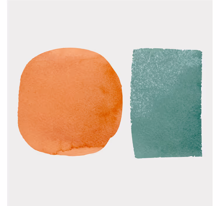 Onderzetters abstracte vorm combinatie - TenStickers