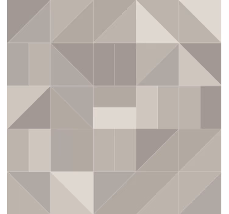 Onderzetters met geometrisch driehoekmotief - TenStickers