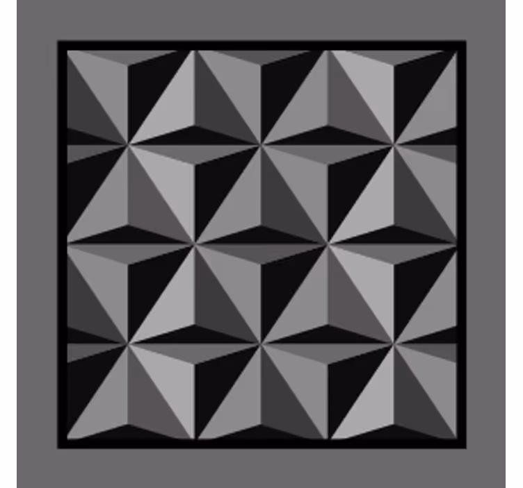 Onderzetters met geometrisch patroon - TenStickers