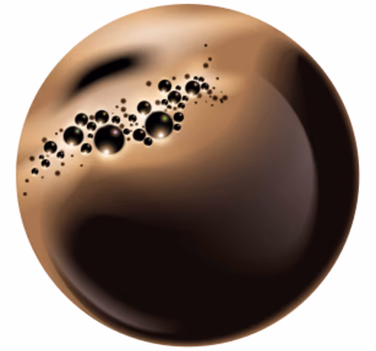 Koffie andere onderzetter - TenStickers